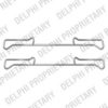 DELPHI LX0436 Accessory Kit, disc brake pads